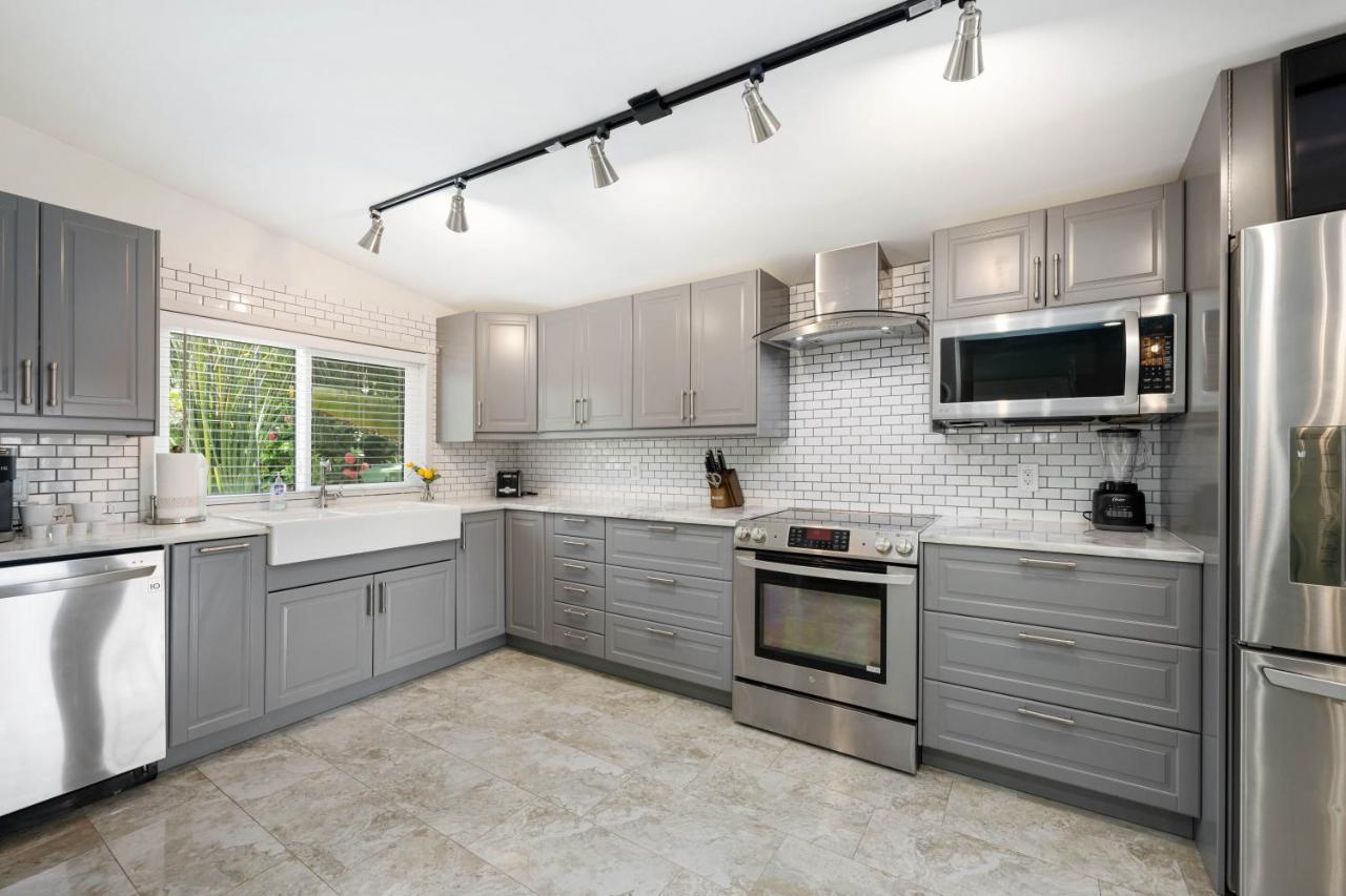 Palms Retreat! Giant Heated Pool-Hottub-Firepit-5Min2Beach-Pets-Ev Chgr Fort Lauderdale Exterior photo