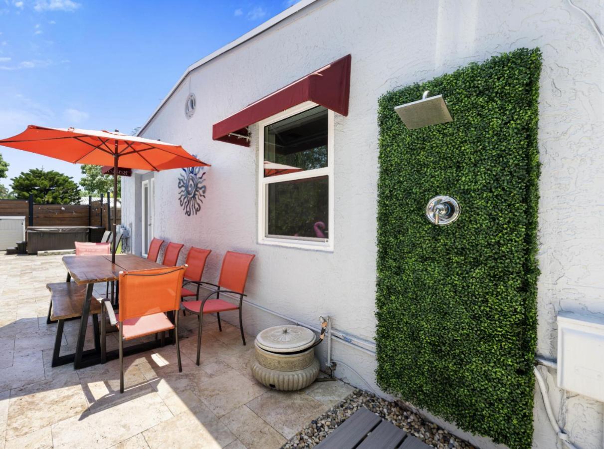 Palms Retreat! Giant Heated Pool-Hottub-Firepit-5Min2Beach-Pets-Ev Chgr Fort Lauderdale Exterior photo
